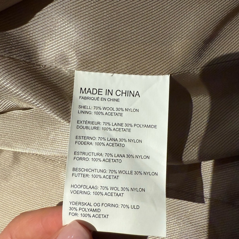 Club Monaco Wool Coat - Picture 9 of 9